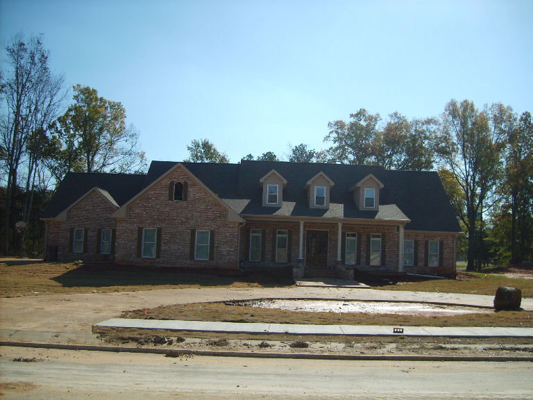 Completed ICF home in Starkville area