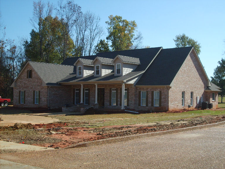 Completed ICF home in Starkville area