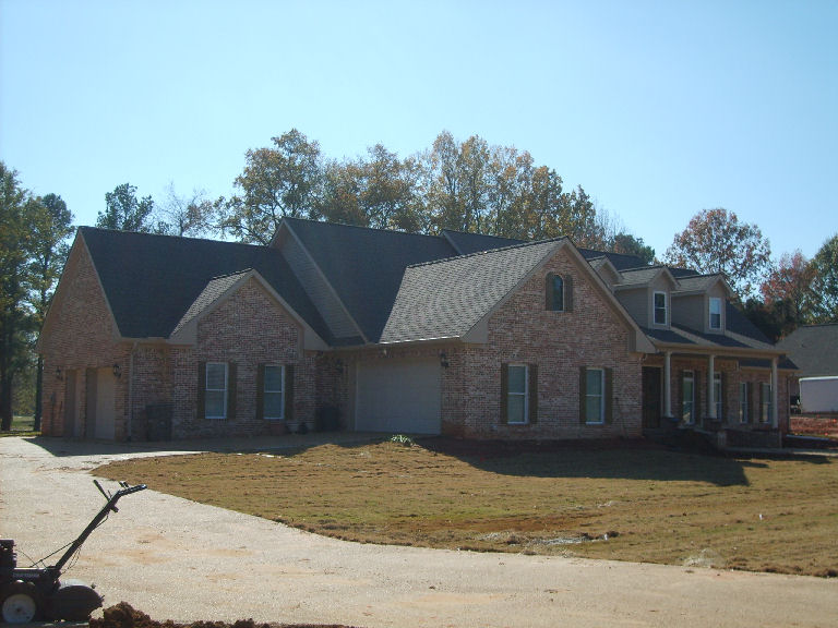 Completed ICF home in Starkville area