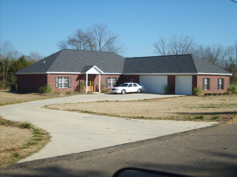 Completed ICF home in Starkville area