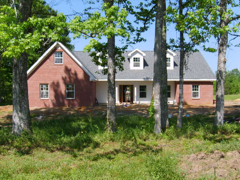 Completed ICF home in Starkville area