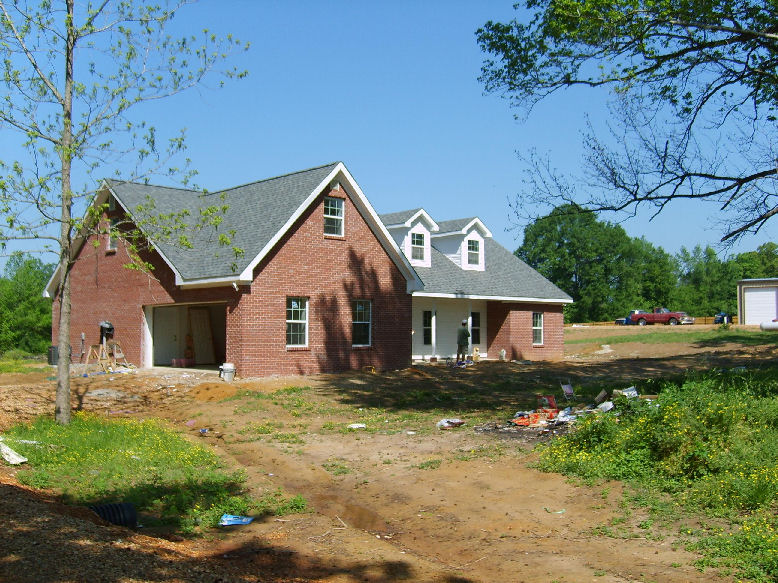 Completed ICF home in Starkville area